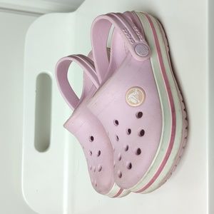 Girls crocs size 8 (little kid)